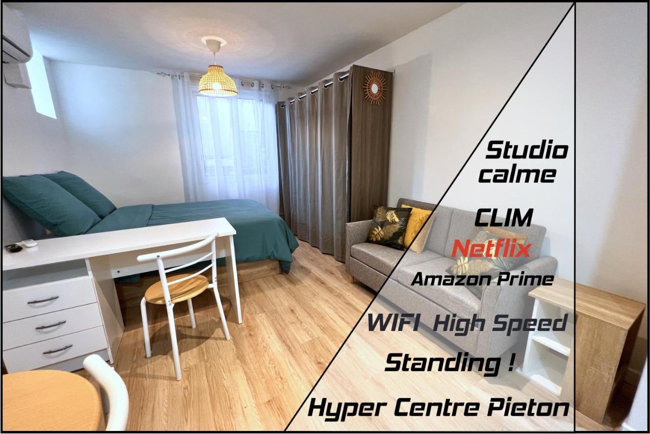 Appartements Calmes - Standing - Hypercentre - Clim - Wifi - Netflix มงต์เปอลิเยร์ ภายนอก รูปภาพ